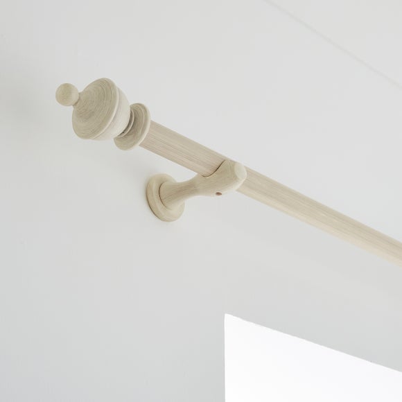 Sherwood Urn Wood Curtain Pole