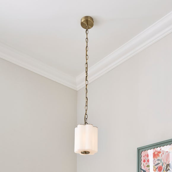 Clion Scallop Adjustable Pendant Light