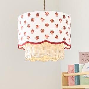Millie The Mushroom Scallop Easy Fit Lamp Shade