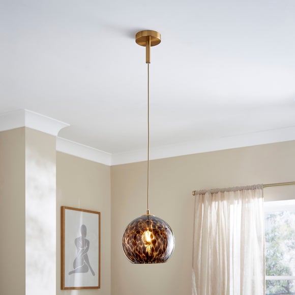 View Kira Tortoiseshell Pendant Light View Kira Tortoiseshell Pendant Light