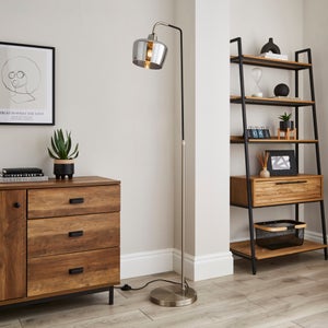 Auburn Industrial Adjustable Floor Lamp