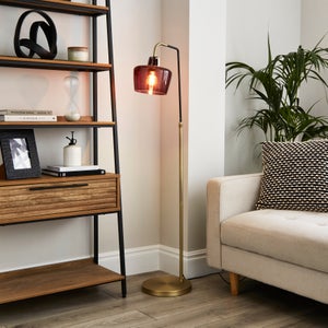 Auburn Industrial Adjustable Floor Lamp