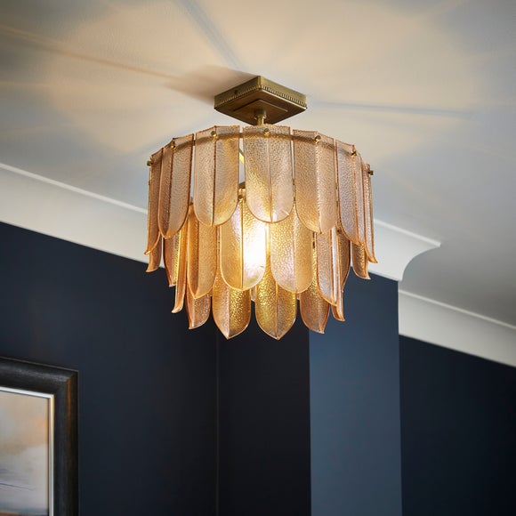Hotel Melia Semi Flush Ceiling Light
