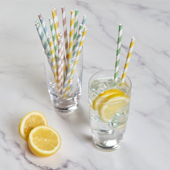 Click to view product details and reviews for Pack Of 20 Striped Paper Straws. Click to view product details and reviews for Pack Of 20 Striped Paper Straws.