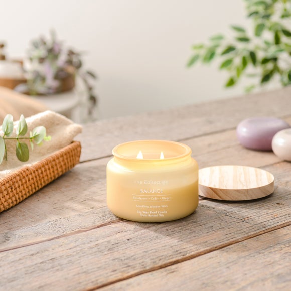 Click to view product details and reviews for Balance Multi Wick Crackle Candle.