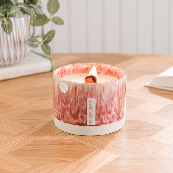 Click to view product details and reviews for Churchgate Ceramic Glaze Mulberry Geranium Crackle Candle. Click to view product details and reviews for Churchgate Ceramic Glaze Mulberry Geranium Crackle Candle.