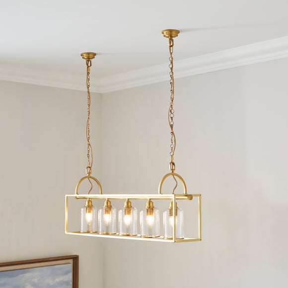 Churchgate Sharnford 5 Light Adjustable Diner Ceiling Light