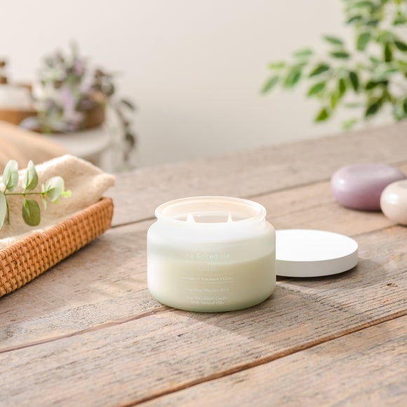 Click to view product details and reviews for Calm Multi Wick Crackle Candle.