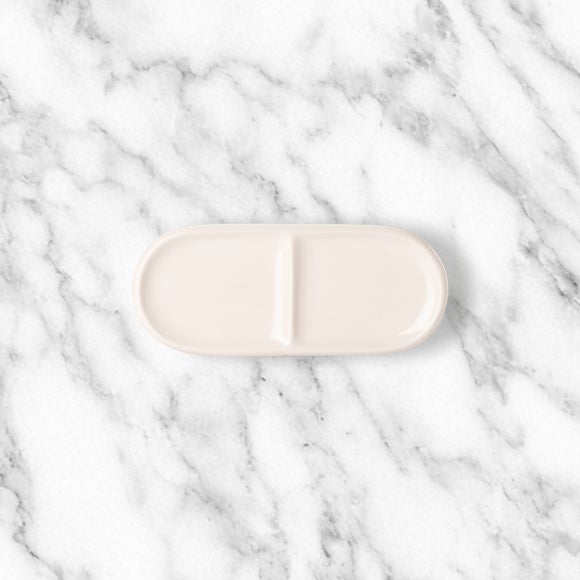 Click to view product details and reviews for White 2 Part Divided Stoneware Serving Plate. Click to view product details and reviews for White 2 Part Divided Stoneware Serving Plate.