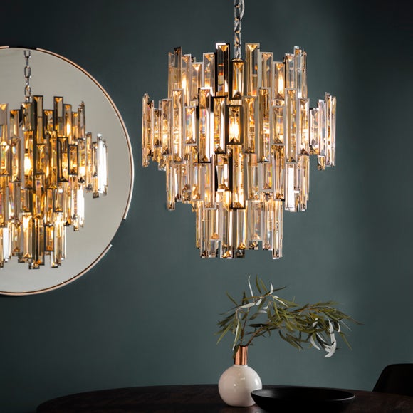 Return Vogue Dante 12 Light Chandelier