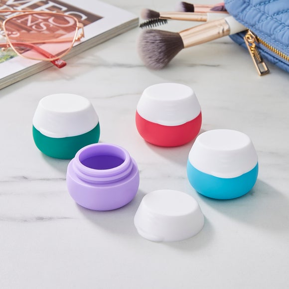Pack Of 4 Unio Travel Pots With Bag