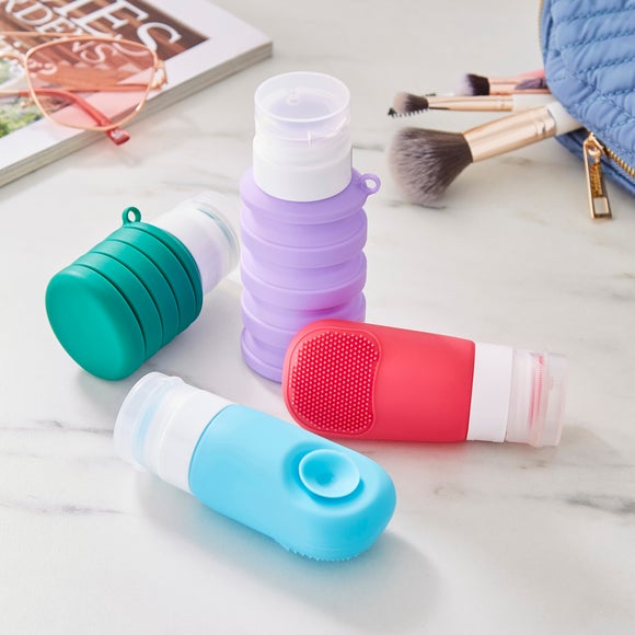 Pack Of 4 Unio Travel Bottles With Bag