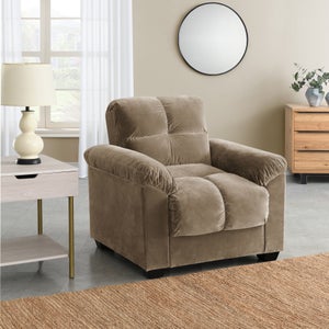Margo Velvet Reclining Armchair