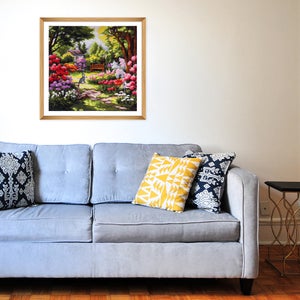 Garden Cross Stitch Kit