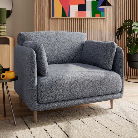 Armitage Multicoloured Boucle Snuggle Chair
