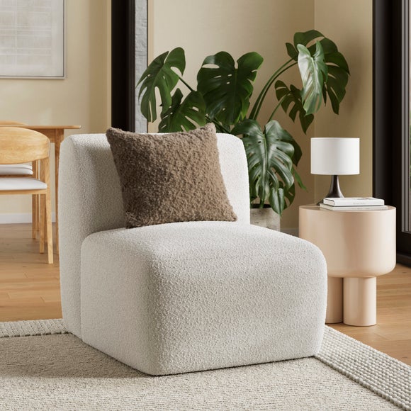 Romy Modular Armless Single Sofa Piece