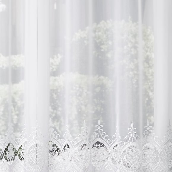 Balmoral Made to Measure Fabric By The Metre Balmoral White