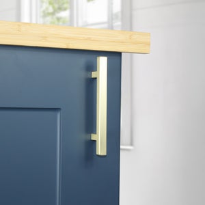 Set Of 2 Square T Bar Cabinet Handles