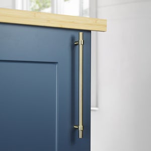 Set Of 2 Smooth T Bar Cabinet Handles