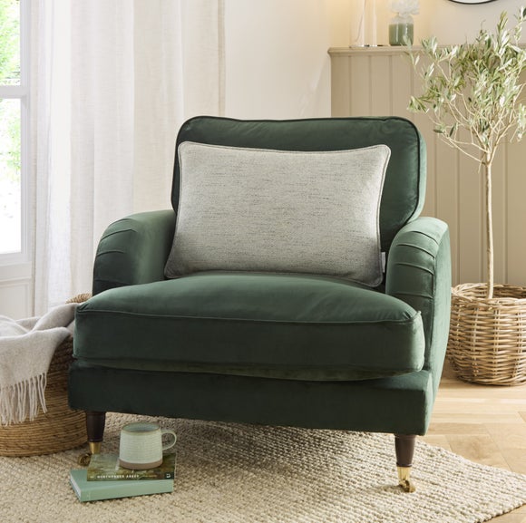 Click to view product details and reviews for Churchgate Swithland Herringbone Rectangle Cushion Cover.