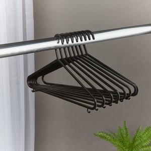 Set Of 8 Plastic Hangers