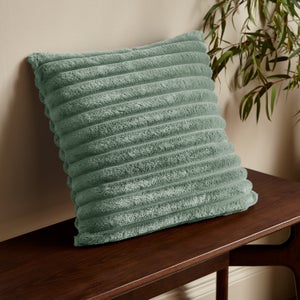 Catherine Lansfield Cosy Ribbed Square Cushion