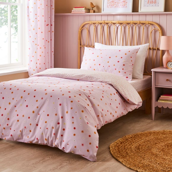 Daisy Ditsy Polycotton Duvet Cover Pillowcase Set