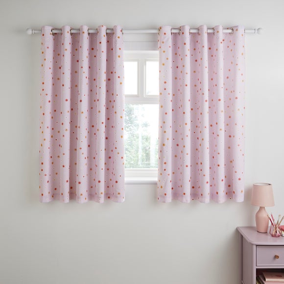 Daisy Ditsy Blackout Eyelet Curtains
