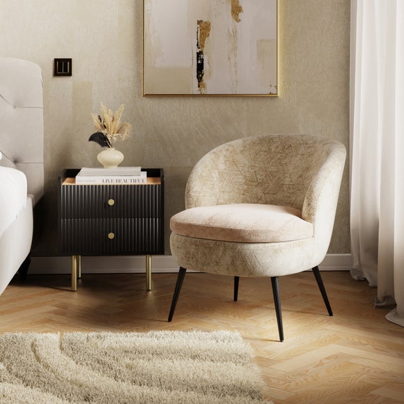Click to view product details and reviews for Marcie Luxe Velvet Cocktail Chair.