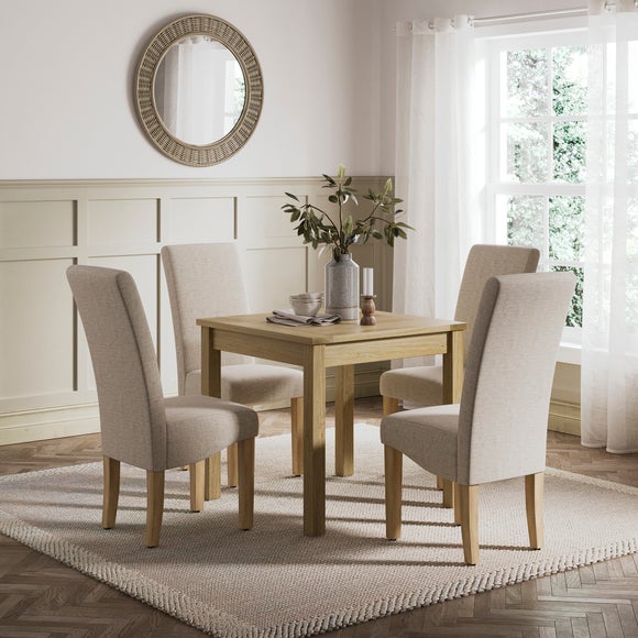 Olney Compact 4 Seater Square Dining Table