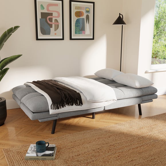 Harrison Quilted Chenille Clic Clac Sofa Bed