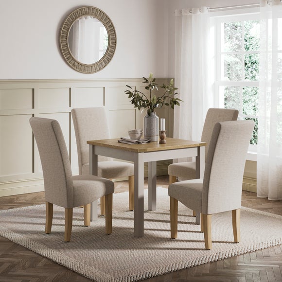 Olney Compact 4 Seater Square Dining Table