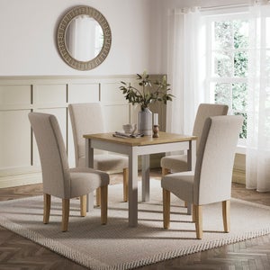 Olney Compact 4 Seater Square Dining Table