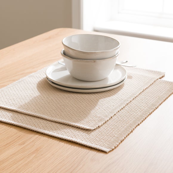 Stitch Line Natural Cotton Placemat