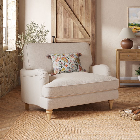Beatrice Ii Boucle Snuggle Chair