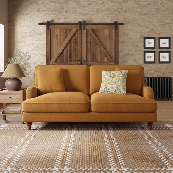 Beatrice II Soft Tonal Chenille 3 Seater Sofa