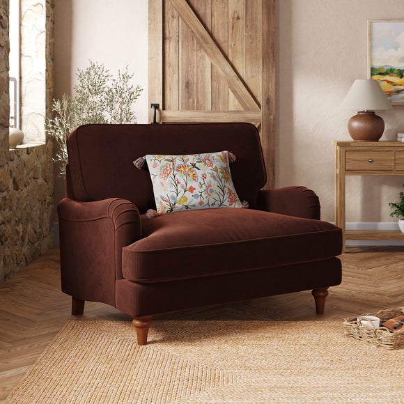 Click to view product details and reviews for Beatrice Ii Velvet Snuggle Chair.