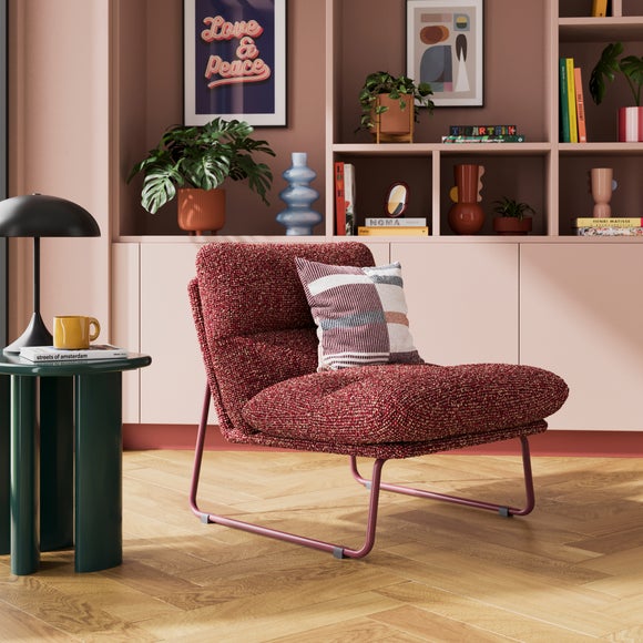 Click to view product details and reviews for Elements Finn Textured Sherpa Occasional Armchair.