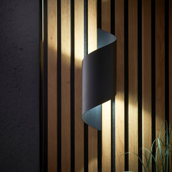 Caden Twist Modern 2 Light Wall Light