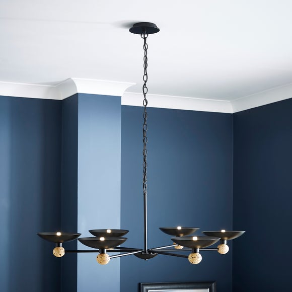 Hotel Marmont Modern 6 Light Pendant Light
