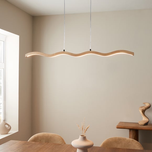 Wave Modern Led Adjustable Diner Ceiling Light