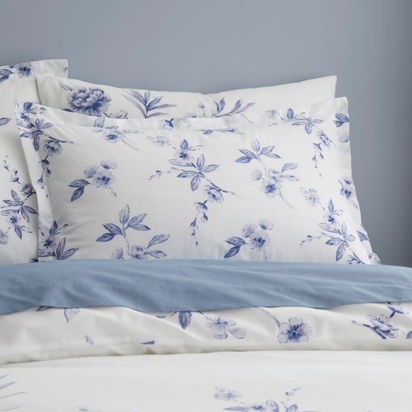 Eve Chinoiserie Polycotton Oxford Pillowcase