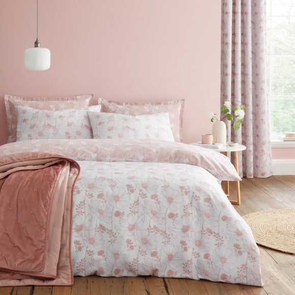 Emma Floral Duvet Cover Pillowcase Set