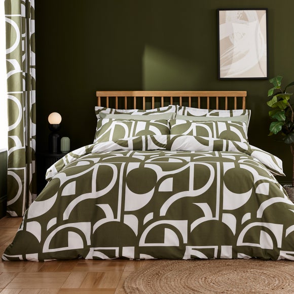 Brixton Modern Duvet Cover Pillowcase Set