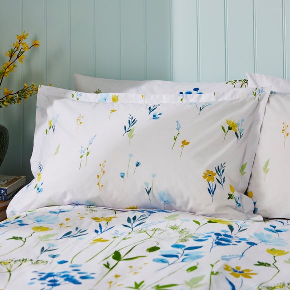 Eloide Meadow Polycotton Oxford Pillowcase