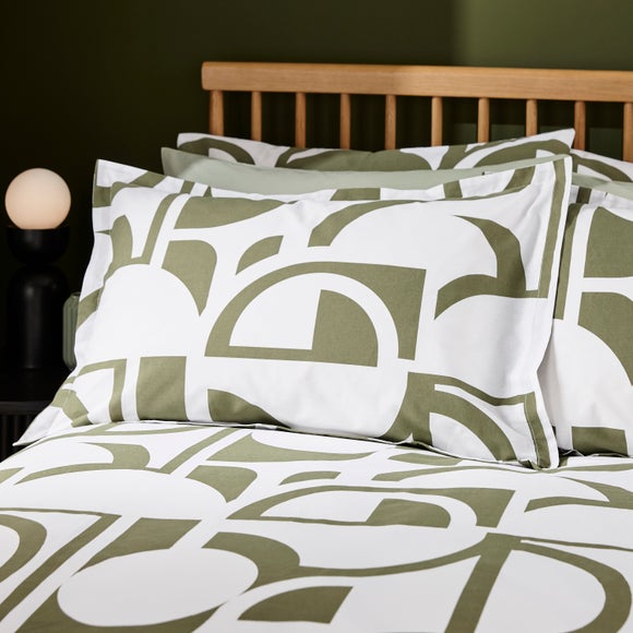 Brixton Modern Polycotton Oxford Pillowcase