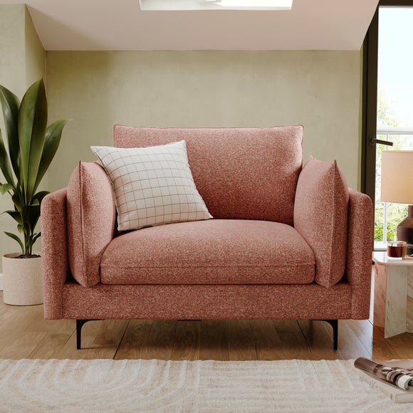 Ruby Fleck Chenille Snuggle Chair