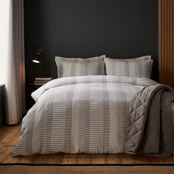 Kenton Stripe Duvet Cover Pillowcase Set