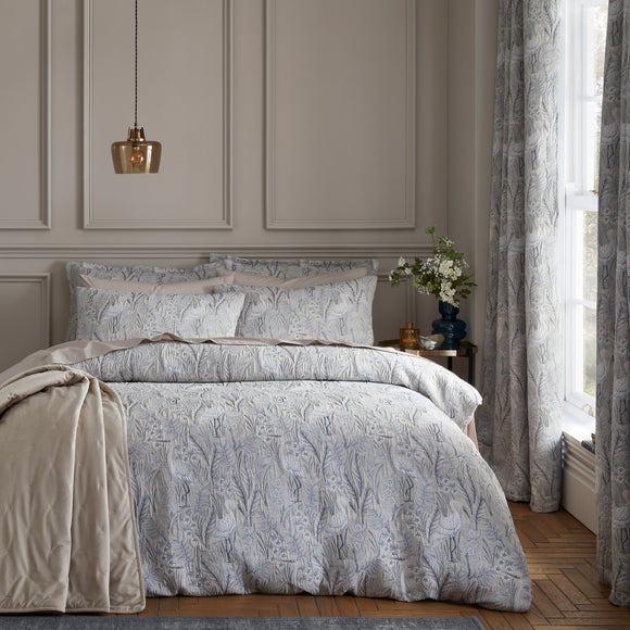 Mai Heron Duvet Cover Pillowcase Set