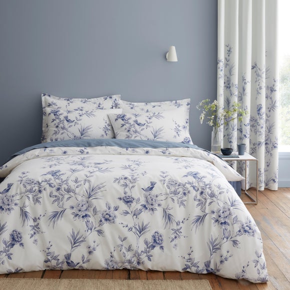 Eve Chinoiserie Duvet Cover Pillowcase Set